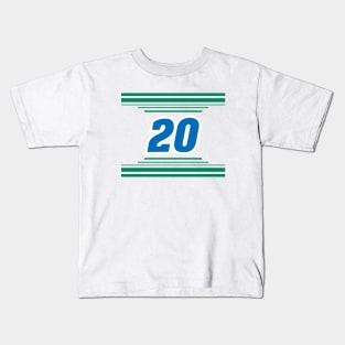 John Hunter Nemechek #20 2024 NASCAR Design Kids T-Shirt